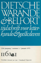 Dietsche Warande en Belfort. Jaargang 116,  [tijdschrift] Dietsche Warande en Belfort