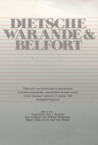 Dietsche Warande en Belfort. Jaargang 131,  [tijdschrift] Dietsche Warande en Belfort