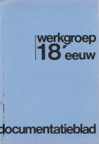 Documentatieblad werkgroep Achttiende eeuw. Jaargang 1969,  [tijdschrift] Documentatieblad werkgroep Achttiende eeuw