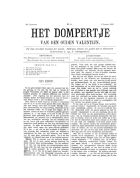 Het Dompertje. Nieuwe reeks. Jaargang 1892,  [tijdschrift] Dompertje van den oude Valentijn, Het