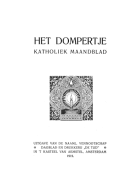Het Dompertje. Jaargang 1915,  [tijdschrift] Dompertje van den oude Valentijn, Het