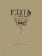 Erts. Letterkundige almanak. Jaargang 2,  [tijdschrift] Erts, letterkundig jaarboek