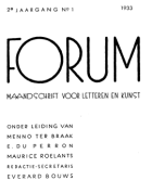 Forum. Jaargang 2,  [tijdschrift] Forum