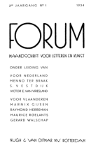 Forum. Jaargang 3,  [tijdschrift] Forum