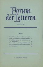 Forum der Letteren. Jaargang 1967,  [tijdschrift] Forum der Letteren