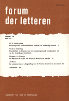 Forum der Letteren. Jaargang 1976,  [tijdschrift] Forum der Letteren