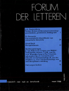 Forum der Letteren. Jaargang 1980,  [tijdschrift] Forum der Letteren