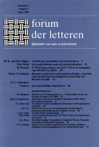 Forum der Letteren. Jaargang 1986,  [tijdschrift] Forum der Letteren