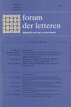 Forum der Letteren. Jaargang 1993,  [tijdschrift] Forum der Letteren