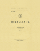 Gezelliana. Jaargang 14,  [tijdschrift] Gezelliana (1970-1986)