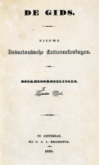 De Gids. Jaargang 2,  [tijdschrift] Gids, De