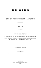 De Gids. Jaargang 96,  [tijdschrift] Gids, De