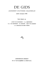 De Gids. Jaargang 117,  [tijdschrift] Gids, De