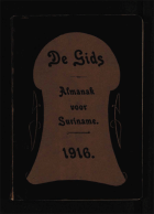 De Gids. Almanak voor Suriname 1916,  [tijdschrift] Gids. Almanak voor Suriname, De