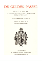 De Gulden Passer. Jaargang 58-59,  [tijdschrift] Gulden Passer, De