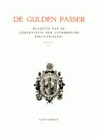 De Gulden Passer. Jaargang 69,  [tijdschrift] Gulden Passer, De