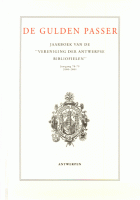 De Gulden Passer. Jaargang 78-79,  [tijdschrift] Gulden Passer, De