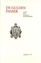 De Gulden Passer. Jaargang 86,  [tijdschrift] Gulden Passer, De