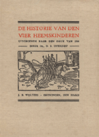 De historie van den vier heemskinderen, Anoniem Vier Heemskinderen, Vanden