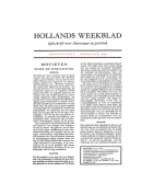 Hollands Weekblad. Jaargang 1,  [tijdschrift] Hollands Maandblad
