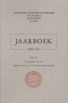 Jaarboek De Fonteine. Jaargang 1964-1965,  [tijdschrift] Jaarboek De Fonteine