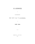 Jaarboek der Maatschappij tot Nut van 't Algemeen voor 1863-1864,  [tijdschrift] Jaarboek der Maatschappij tot Nut van 't Algemeen