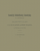 Jaarverslag van het Koninklijk Oudheidkundig Genootschap 31,  [tijdschrift] Jaarverslag van het Koninklijk Oudheidkundig Genootschap 1859-1900