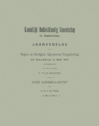 Jaarverslag van het Koninklijk Oudheidkundig Genootschap 39,  [tijdschrift] Jaarverslag van het Koninklijk Oudheidkundig Genootschap 1859-1900