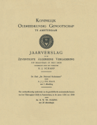 Jaarverslag van het Koninklijk Oudheidkundig Genootschap 70,  [tijdschrift] Jaarverslag van het Koninkijk Oudheidkundig Genootschap 1901-2000