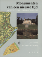 Jaarboek Monumentenzorg 1994. Monumenten van een nieuwe tijd. Architectuur en stedebouw 1850-1940,  [tijdschrift] Jaarboek Monumentenzorg