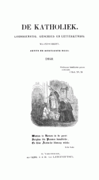 De katholiek 1860. Deel 37,  [tijdschrift] Katholiek, De