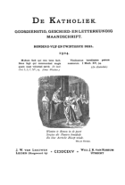 De katholiek 1904. Deel 125,  [tijdschrift] Katholiek, De