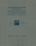 Kinderstudie. Jaargang 2,  [tijdschrift] Kinderstudie