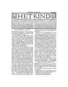 Het kind. Jaargang 28,  [tijdschrift] Kind, Het