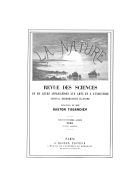 La Nature. Revue des Sciences. Jaargang 21,  [tijdschrift] Nature. Revue des Sciences, La