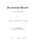 De Levende Natuur. Jaargang 4,  [tijdschrift] Levende Natuur, De