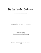 De Levende Natuur. Jaargang 6,  [tijdschrift] Levende Natuur, De