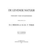 De Levende Natuur. Jaargang 41,  [tijdschrift] Levende Natuur, De