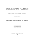 De Levende Natuur. Jaargang 44,  [tijdschrift] Levende Natuur, De