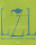 Literatuur Zonder Leeftijd. Jaargang 19,  [tijdschrift] Literatuur zonder leeftijd