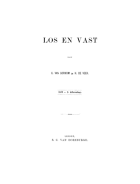 Los en vast. Jaargang 1872,  [tijdschrift] Los en vast