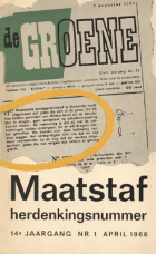 Maatstaf. Jaargang 14,  [tijdschrift] Maatstaf