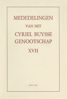 Mededelingen van het Cyriel Buysse Genootschap 17,  [tijdschrift] Mededelingen van het Cyriel Buysse Genootschap