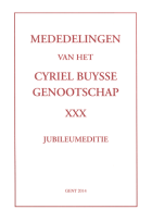 Mededelingen van het Cyriel Buysse Genootschap 30,  [tijdschrift] Mededelingen van het Cyriel Buysse Genootschap