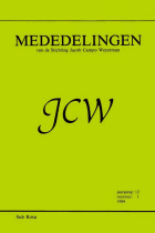 Mededelingen van de Stichting Jacob Campo Weyerman. Jaargang 12,  [tijdschrift] Mededelingen van de Stichting Jacob Campo Weyerman