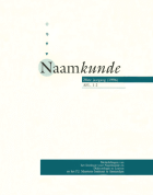 Naamkunde. Jaargang 28,  [tijdschrift] Naamkunde