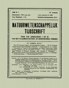 Natuurwetenschappelijk tijdschrift. Jaargang 10,  [tijdschrift] Natuurwetenschappelijk tijdschrift