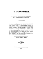 De Navorser. Jaargang 5,  [tijdschrift] Navorscher, De