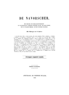 De Navorser. Jaargang 10,  [tijdschrift] Navorscher, De