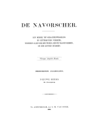 De Navorser. Jaargang 13,  [tijdschrift] Navorscher, De